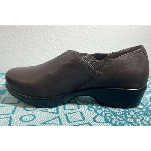 Dansko Brown Leather Mules - Picture 7 of 10